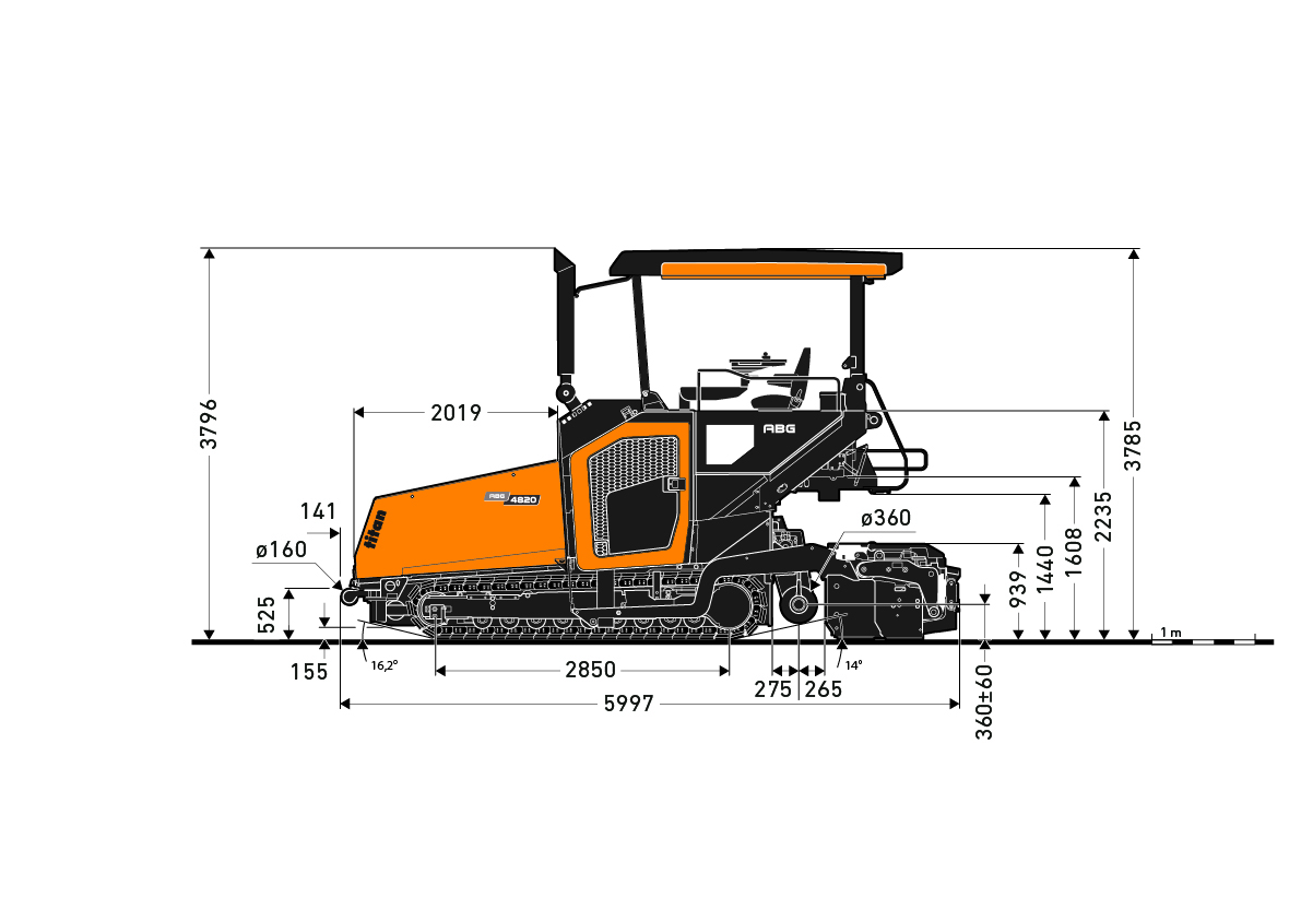 ABG Titan 4820 vista lateral